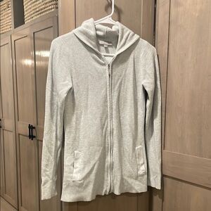 Women’s Gray Zip-Up Hoodie